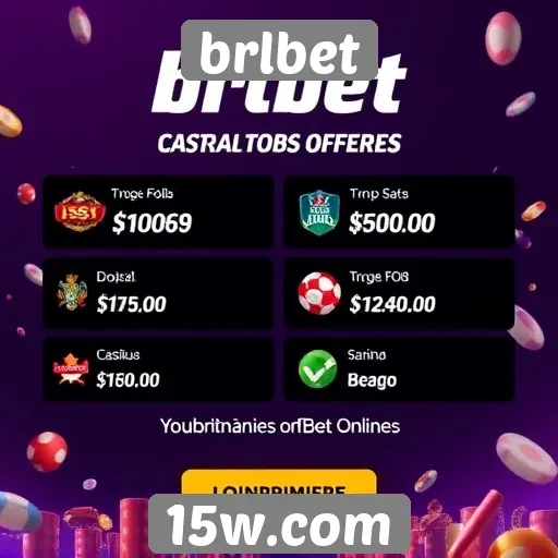 Ofertas e promoções disponíveis na brlbet